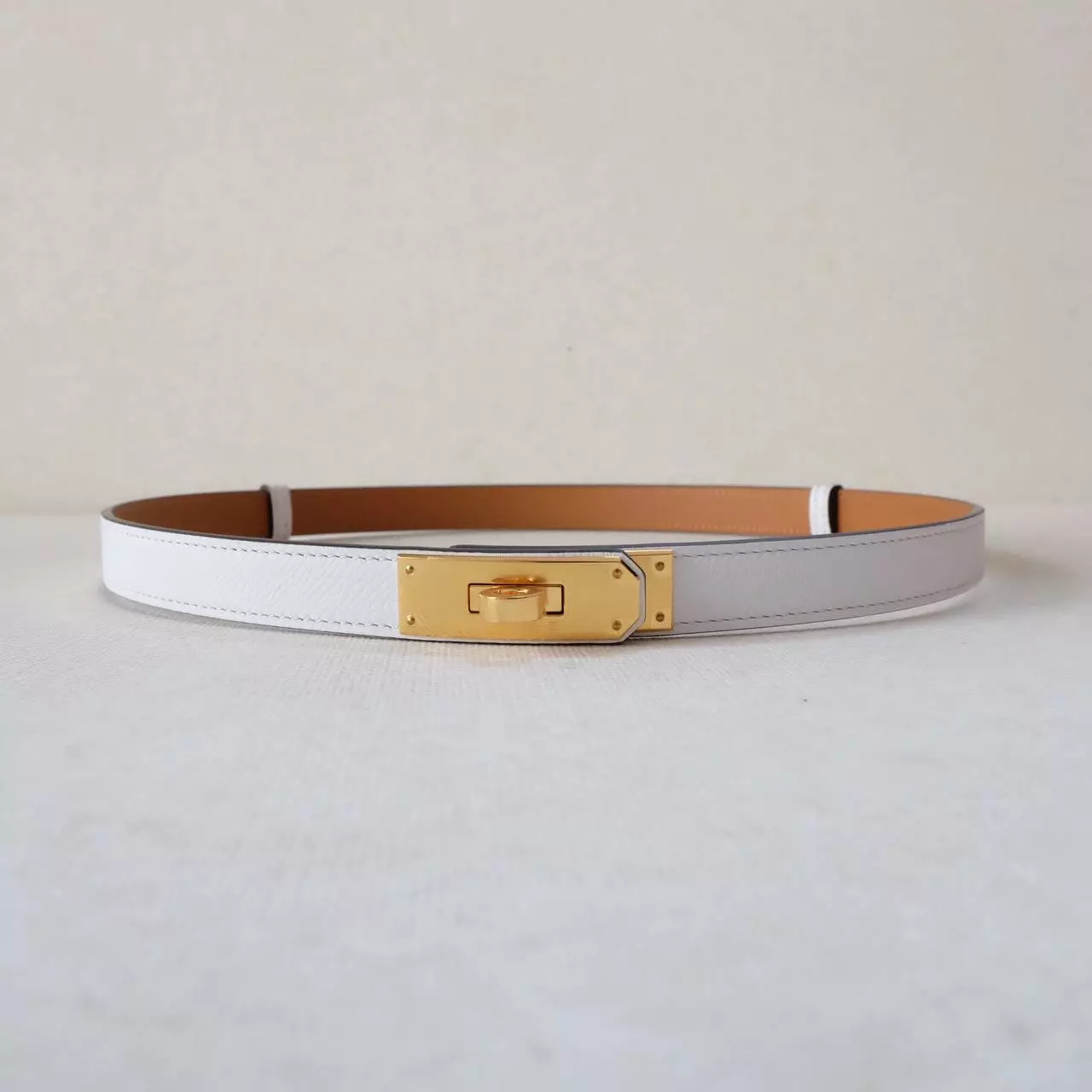 Kelly Belt White GHW