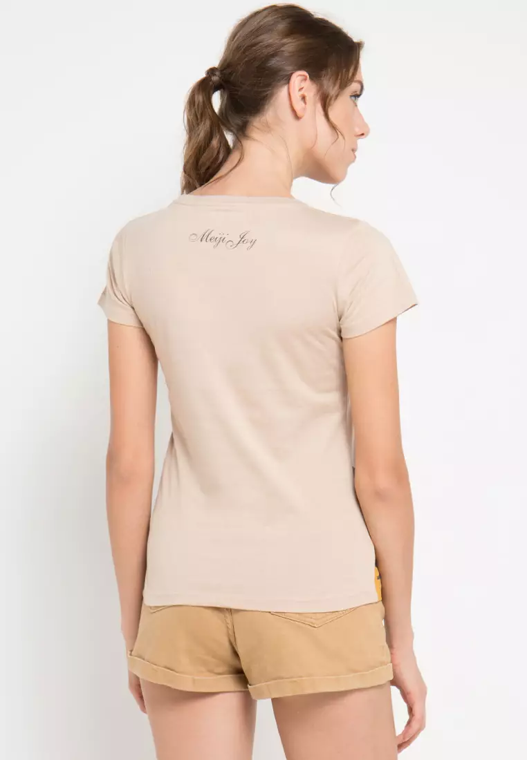 Print Always Belive short sleeve Tshirt