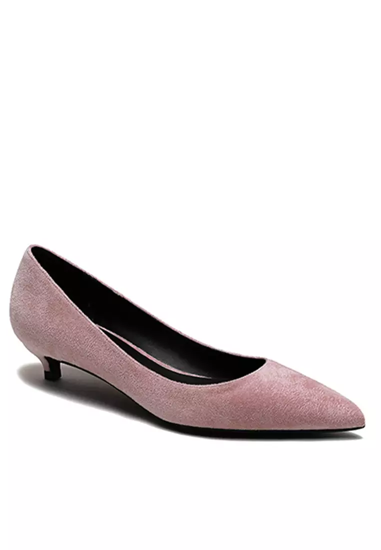 3CM Uniform Pointed High Heel Shoes HZL132
