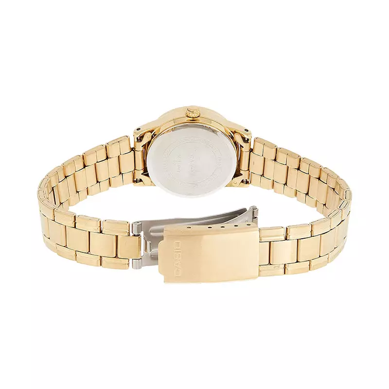 Jam Tangan Wanita Analog Casio Standard LTP-V002G-1BUDF LTPV002 LTP-V002G Stainless Steel Band