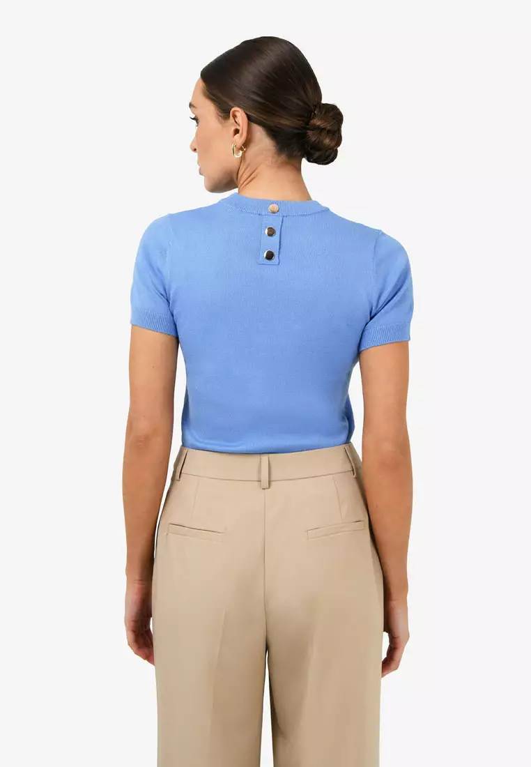 Catherine Short Sleeve Knit