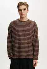 Espresso/Oat Stripe