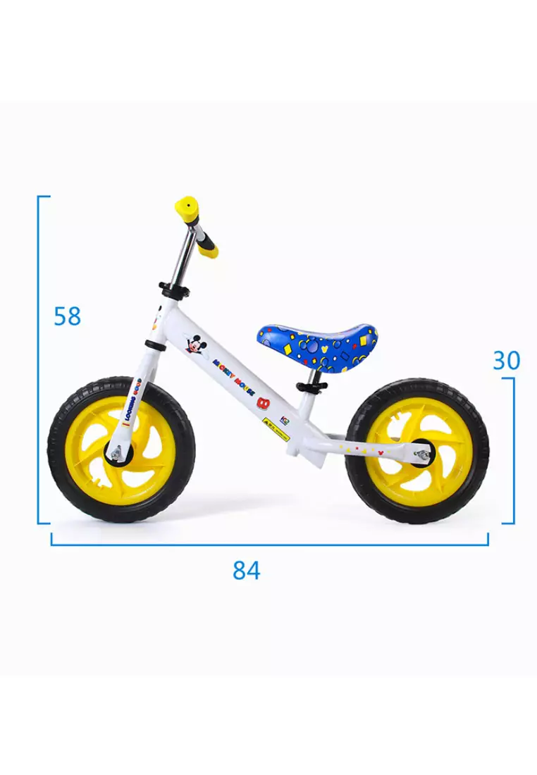 Mickey mouse balance bike discount