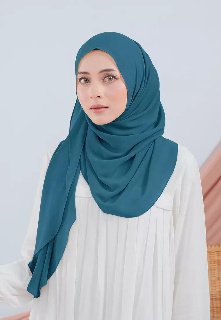 HIJAB INSTAN SABIYA - DEEP TURQUOISE