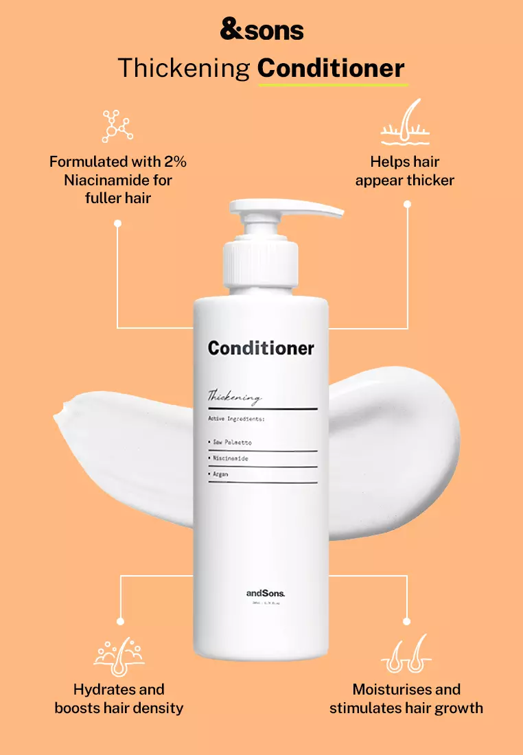 andSons Anti Hair Loss Power Duo (Shampoo + Conditioner)