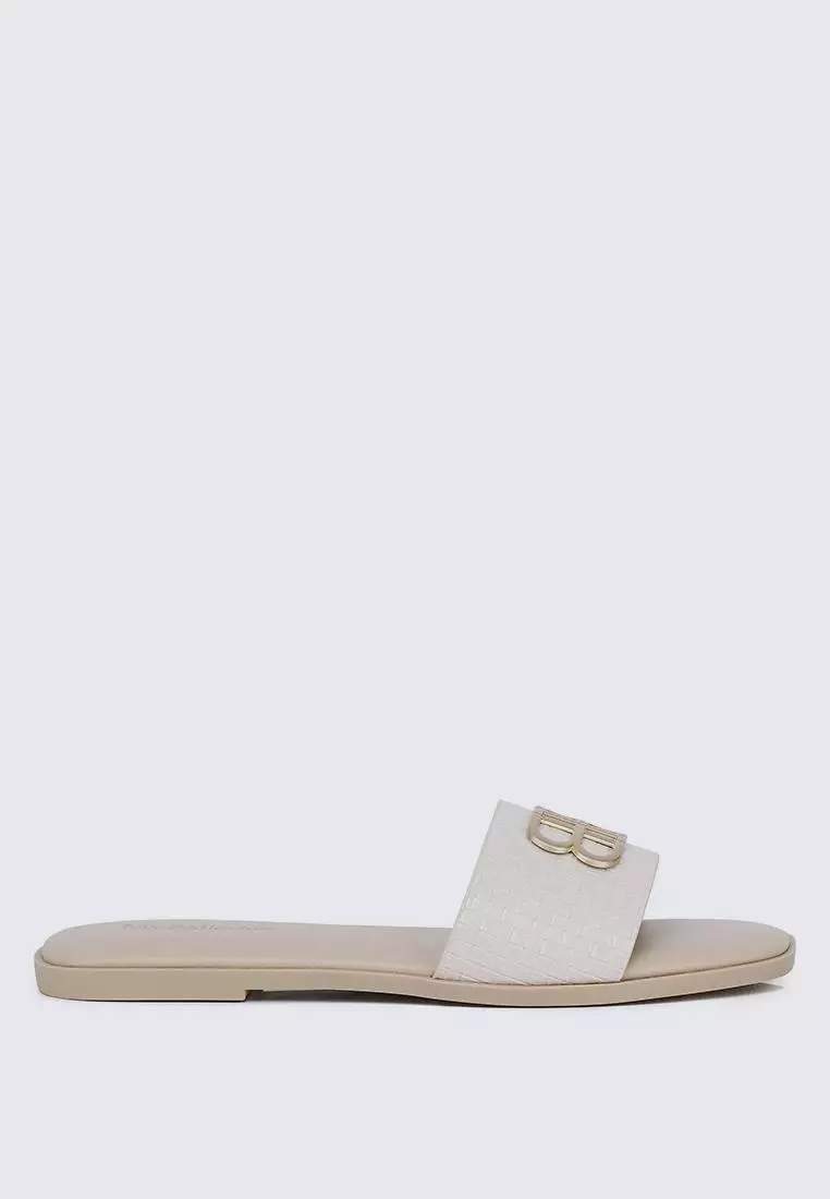 Discount on My Ballerine  shoes - SKU: My Ballerine Ines Comfy Sandals In Beige