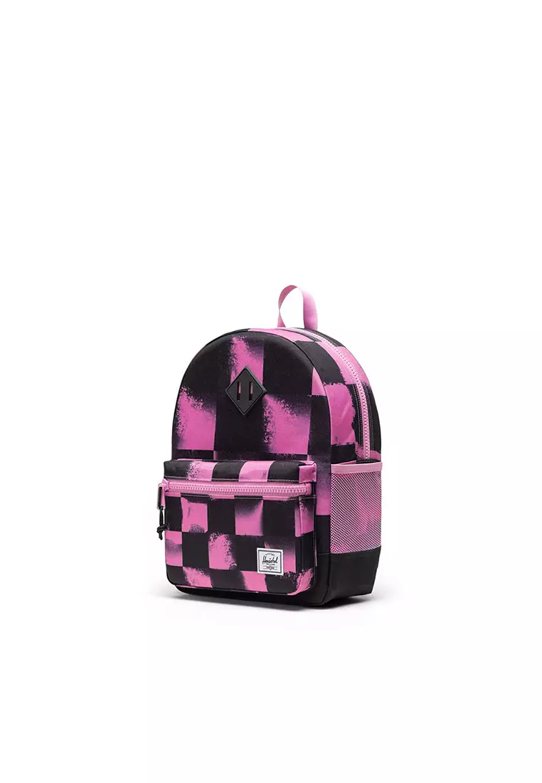Herschel Heritage Kids Backpack 15L - Stencil Checker Opera Mauve