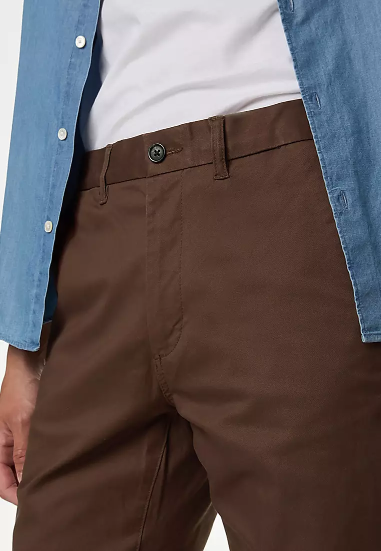 Regular Fit Heritage Twill Chinos