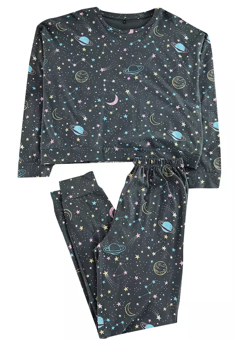 Galaxy Printed Pyjama Set