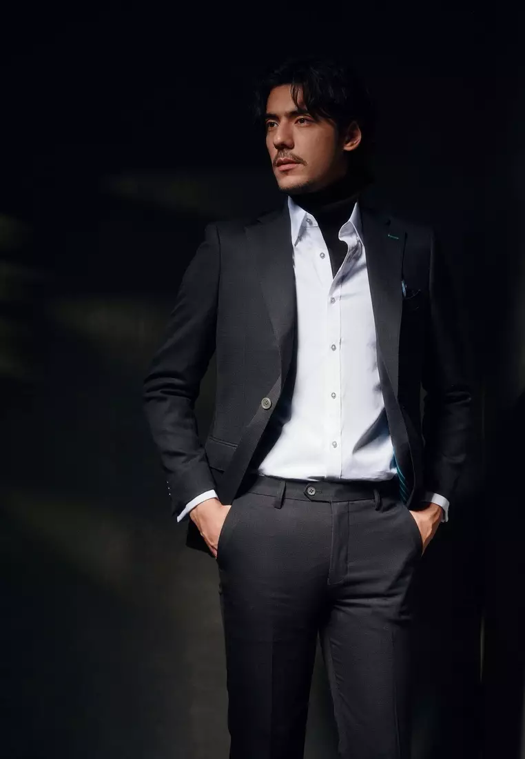 BLAACK 羊毛套裝西裝外套