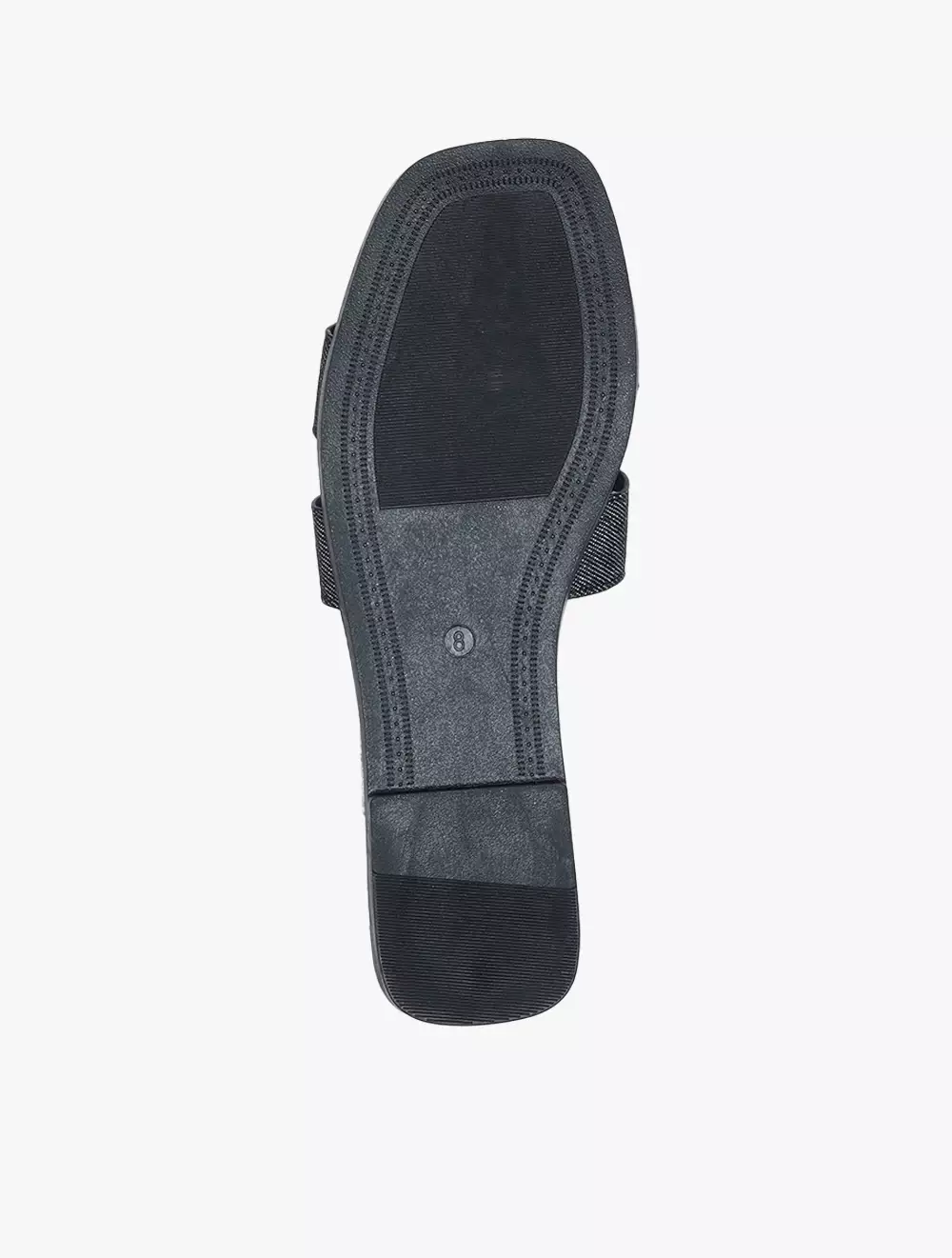 Payless Chrissie Womens Nicka Flat Sandals - Black_05