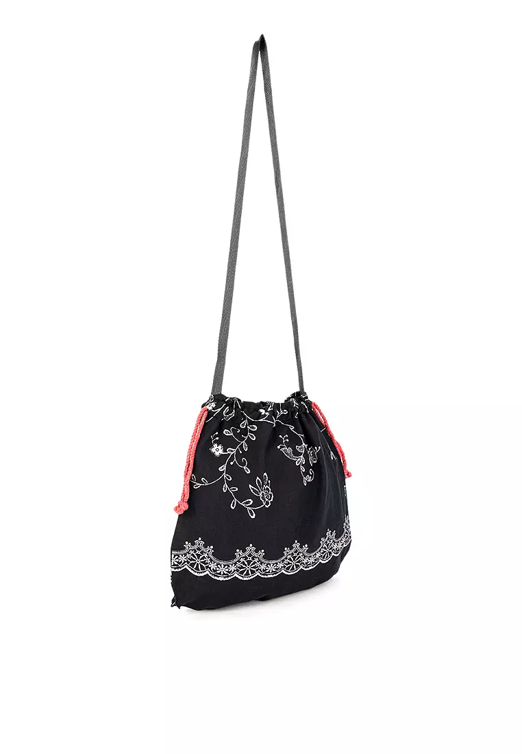 Amber Fabric Sling Bag