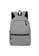 Lara grey Men's Plain Water-proof Wear-resistant Nylon Zipper Backpack - Grey 9A1FAAC874D5C9GS_1