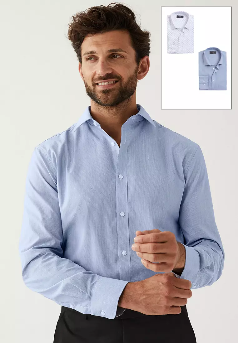 marks and spencer luxury shirts