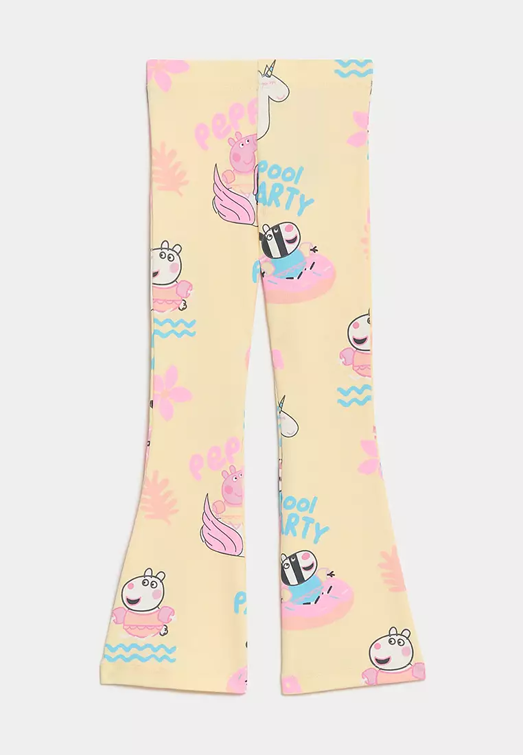 Cotton Rich Peppa Pig™ Flared Leggings