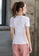 B-Code white ZYS2030-Lady Quick Drying Running Fitness Yoga Sports Short Sleeve Top -White CD9BDAA325BE10GS_4