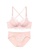 ZITIQUE beige Women's Stylish 3/4 Cup Wireless Lace Lingerie Set (Bra and Underwear) - Beige 867ADUS0287EAFGS_1