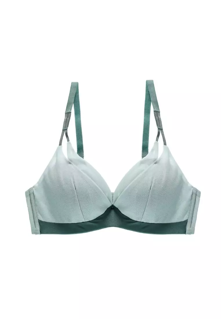 Hilfiger Icon Moulded Non-Wired Lightly Lined Triangle Bra, Grey