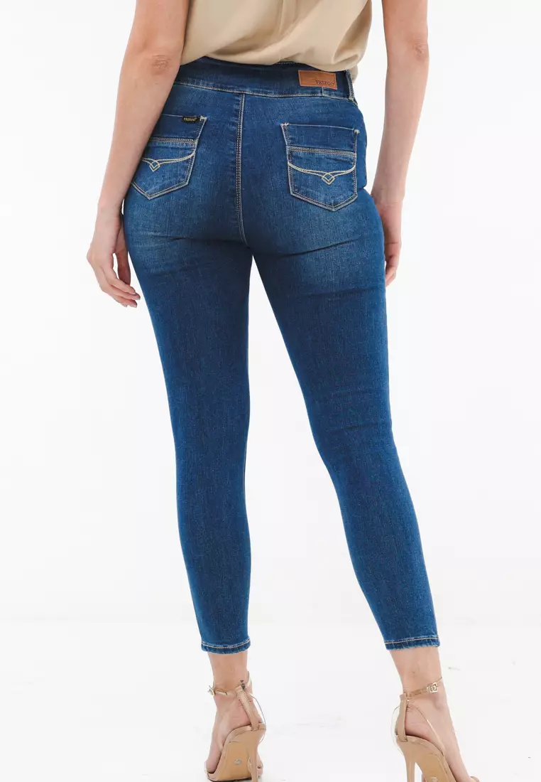 Cropped Skinny High Waist