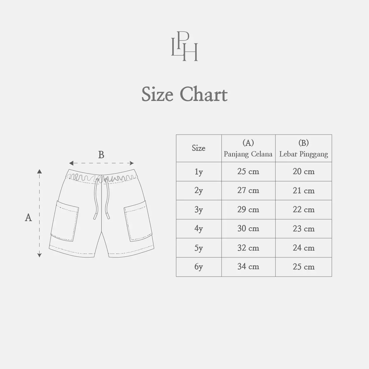 Little Palmerhaus - Leo Cotton Shorts 2.0 (Celana Pendek Anak) Taupe Brown