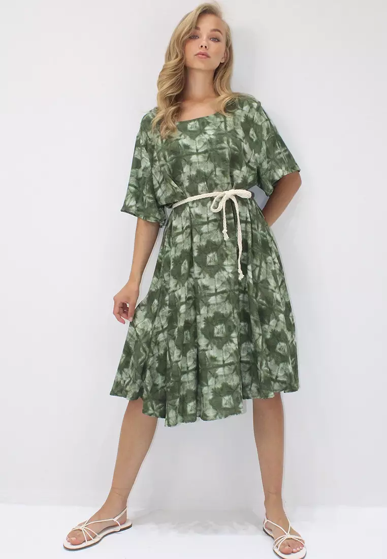 Viscose Midi Dress