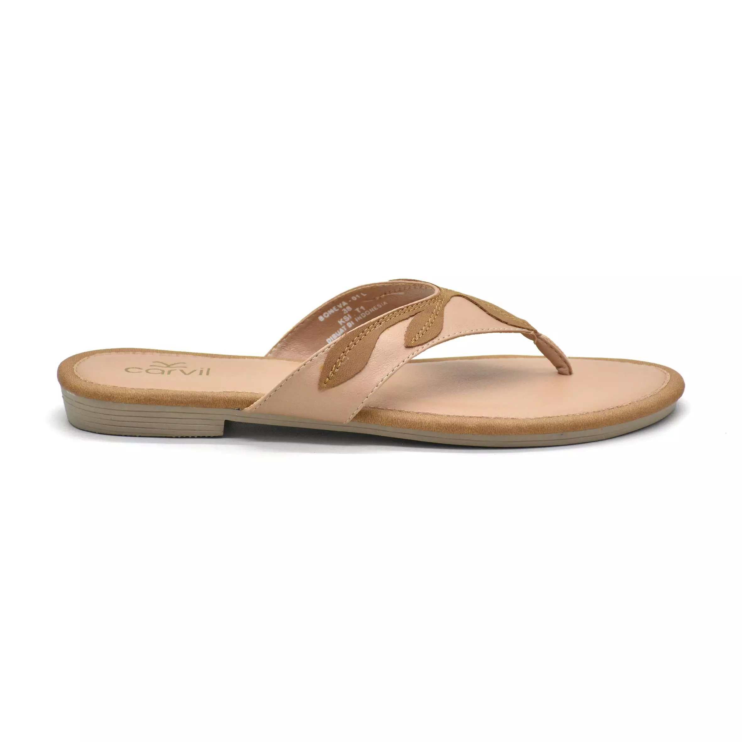 Carvil Sandal Wanita Boneva-01 L Mocca
