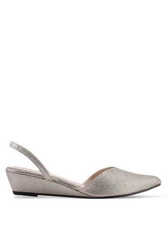 Jual Bata Glitter Pointy Wedges Original Zalora Indonesia