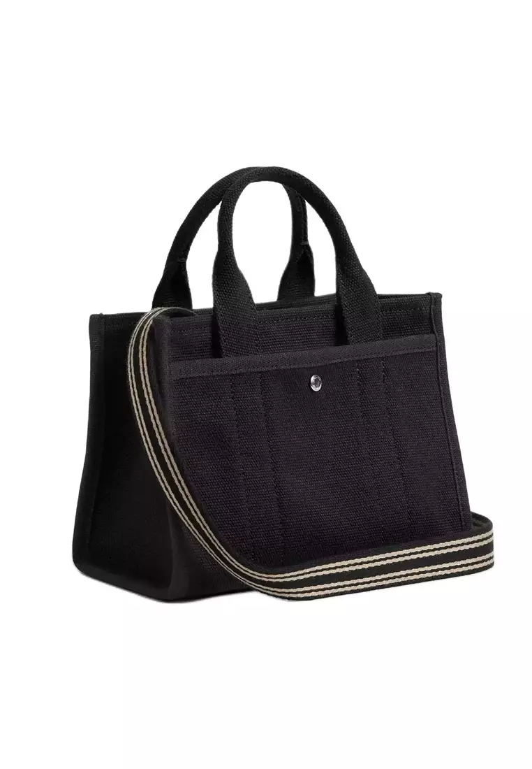 Women's Cargo Tote Bag 20 In Black CZ098LHBLK