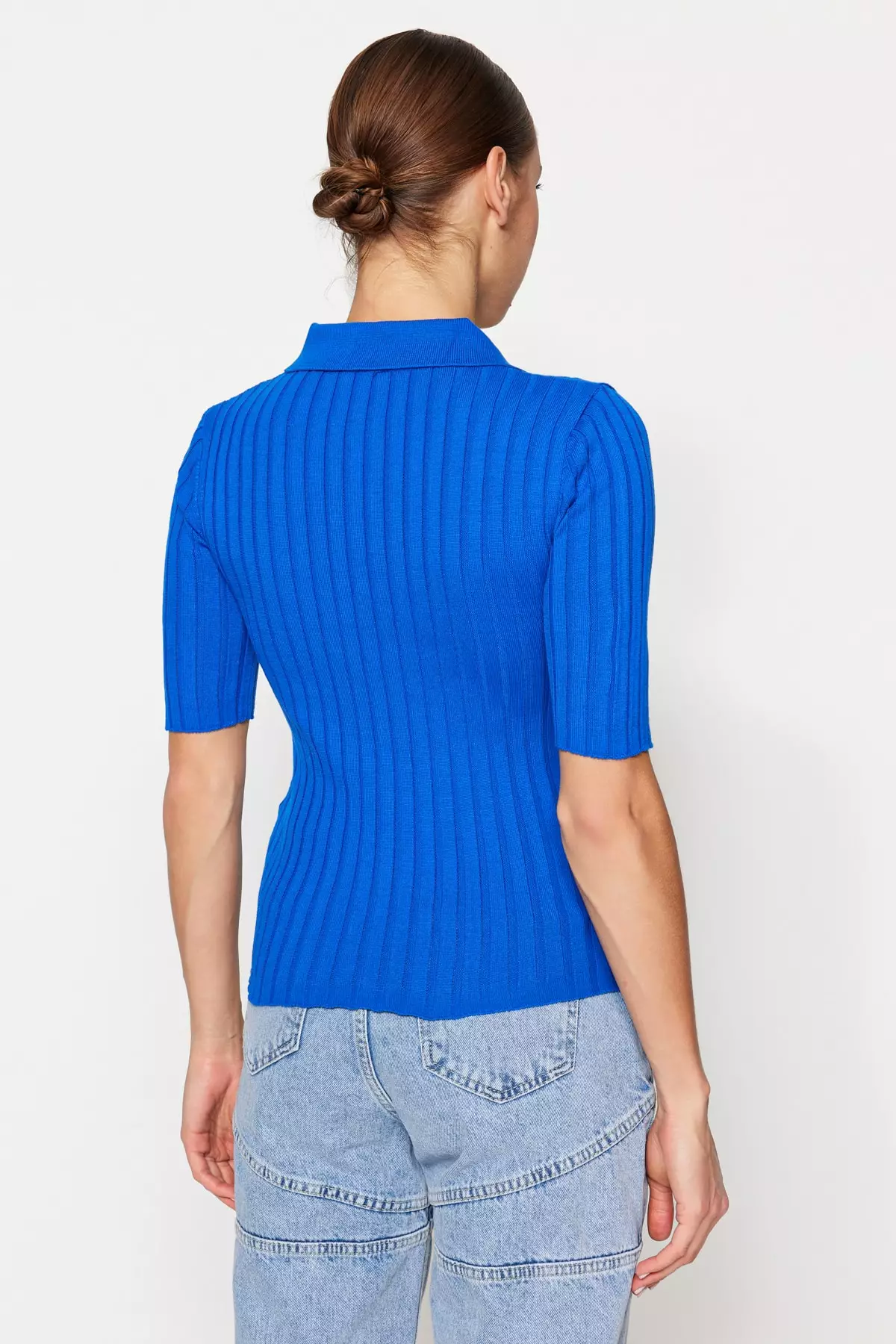Knit Polo Jumper