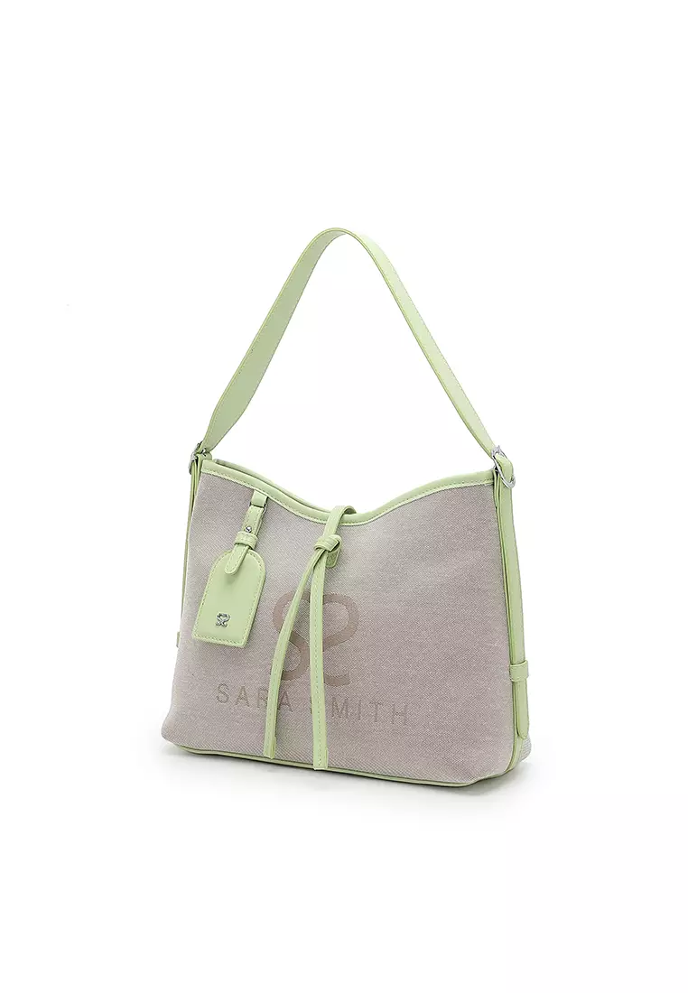 Women's Top Handle Bag / Sling Bag / Crossbody Bag - Green
