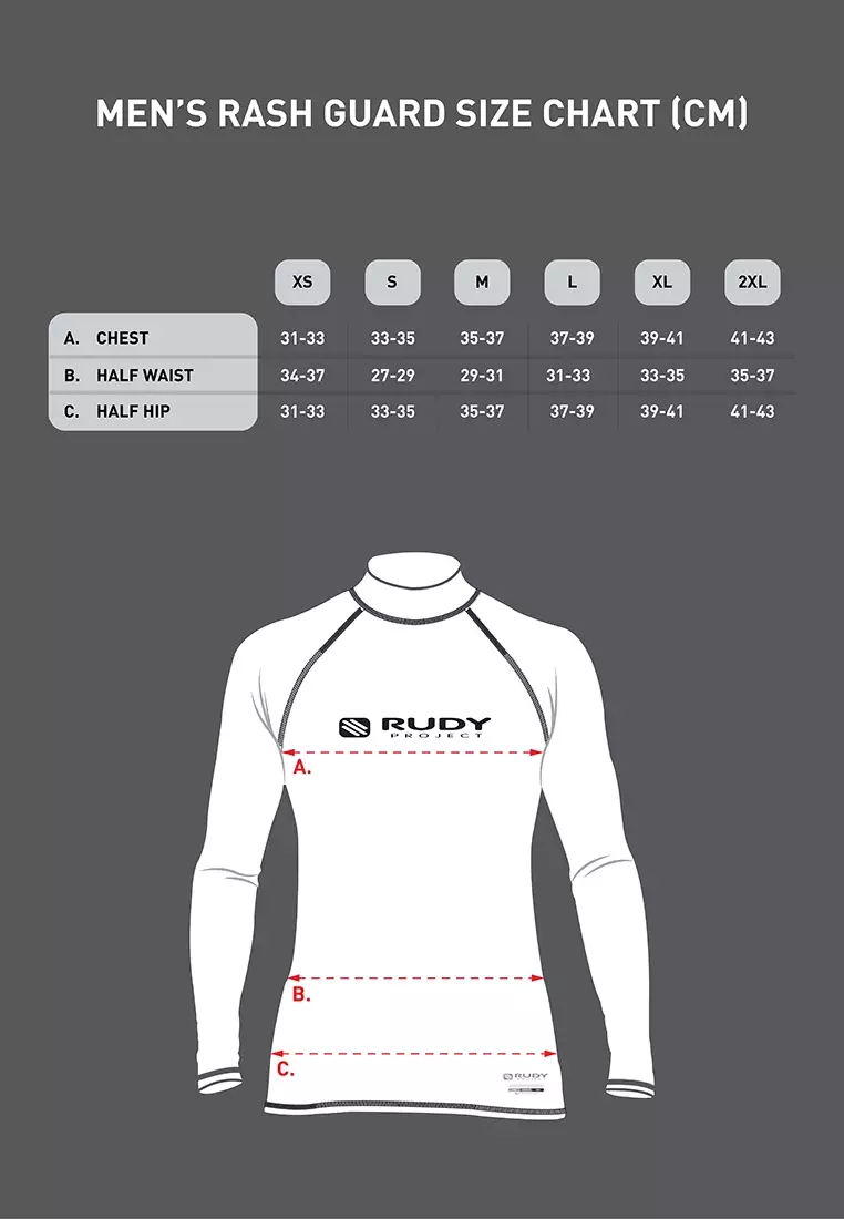 Mavi Men's Rash Guard - Black