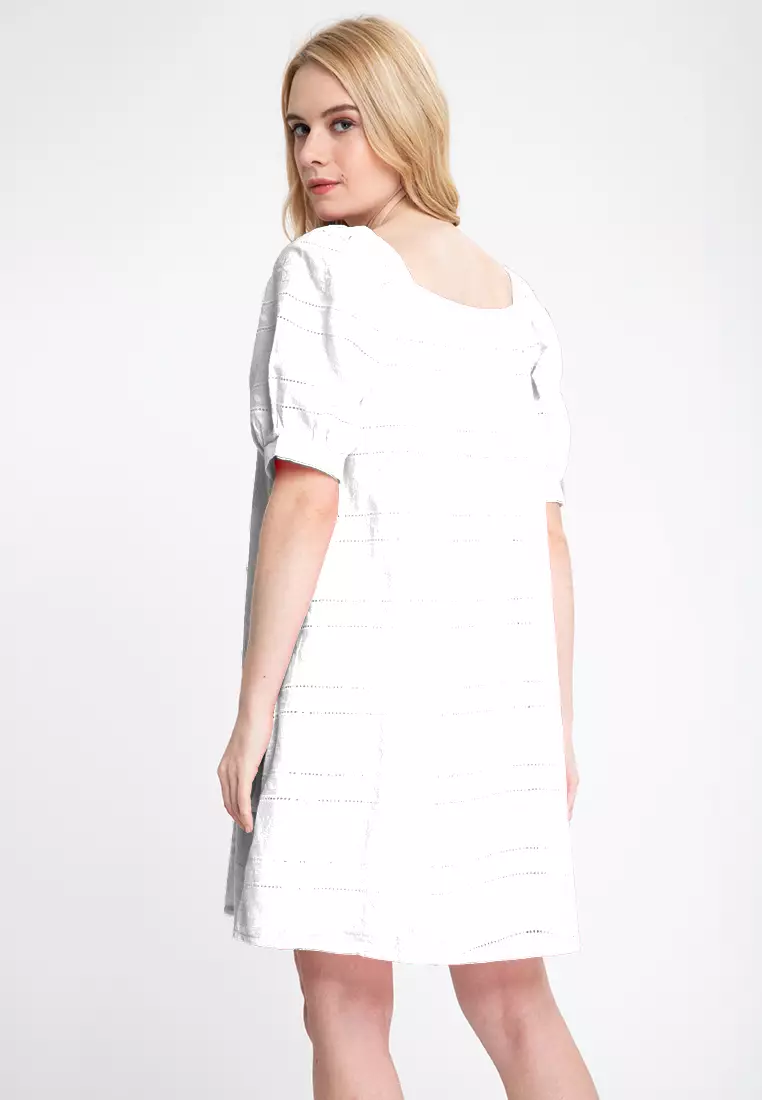 Cosette Eyelet Babydoll Dress