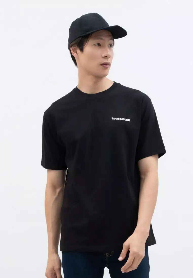 Houseofcuff T-shirt Kaos Hitam Motif Danau Tersedia Size S-4XL