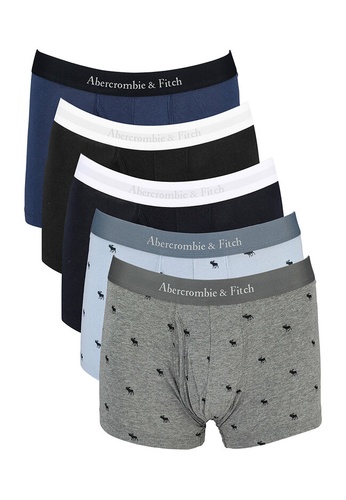 Abercrombie & Fitch blue Multipack Trunks 3CC74USAB9FC36GS_1