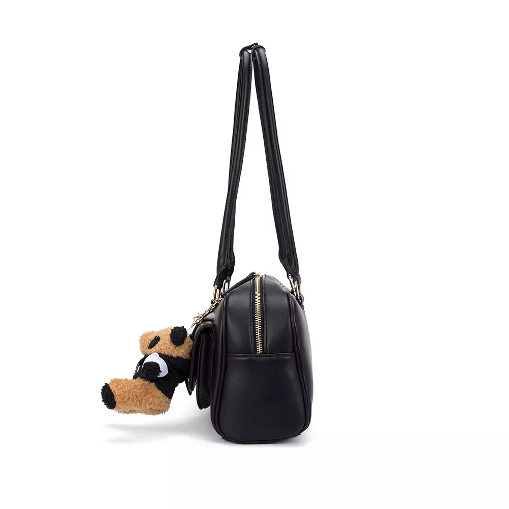 En-Ji Wujin Shoulderbag Wanita Warna Black