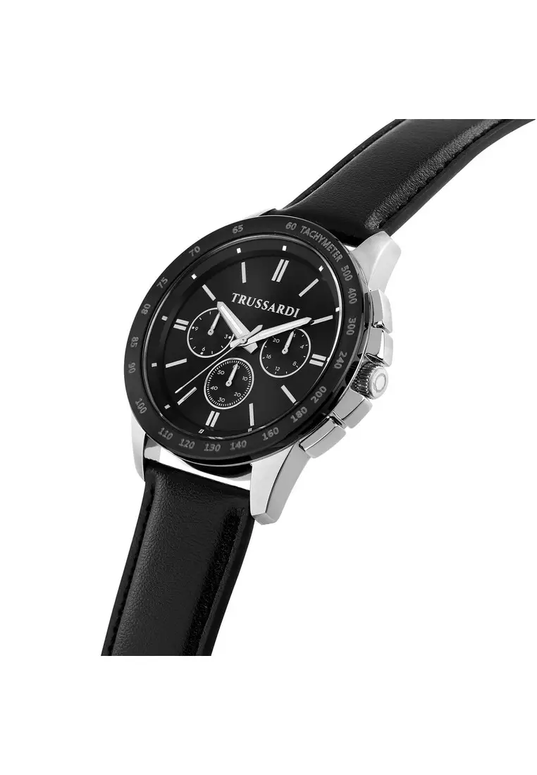 【2年保養】 T-Hawk 44mm 男士石英腕錶 Luminous Hands R2451153002 Japan Movement