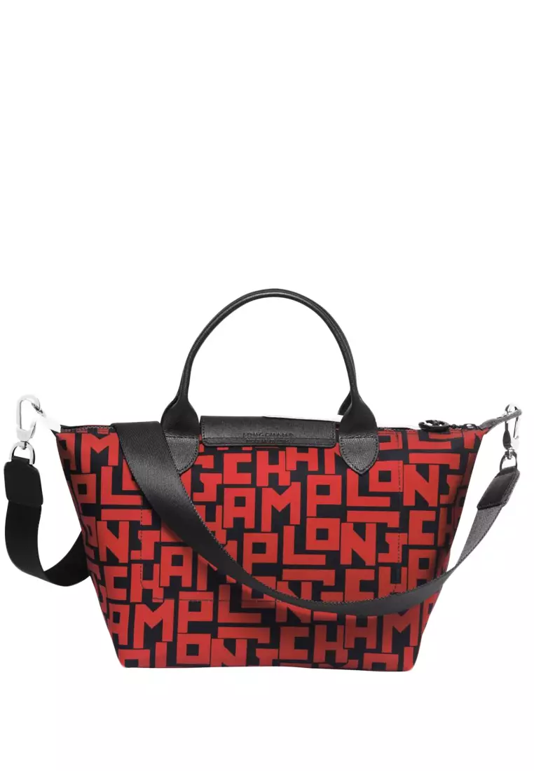 Le Pliage LGP Small Top Handle Bag - Red/Black