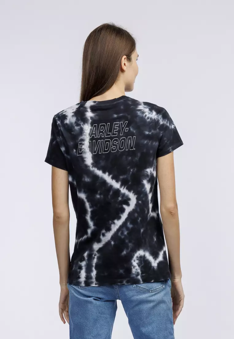 Harley-Davidson Tie Dye V-Neck Tee