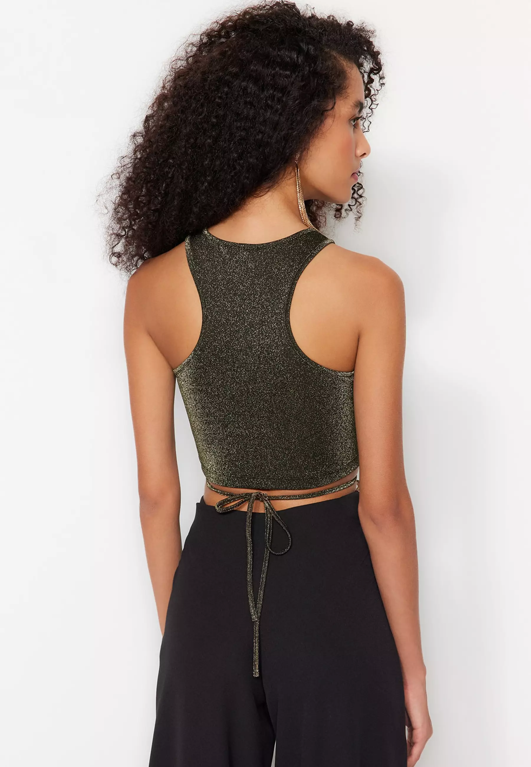 Racerback Crop Top