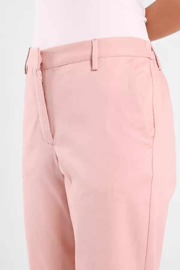 Minimal - Sieba 3 - Celana Chinos Ankle - Pink Warna Pink