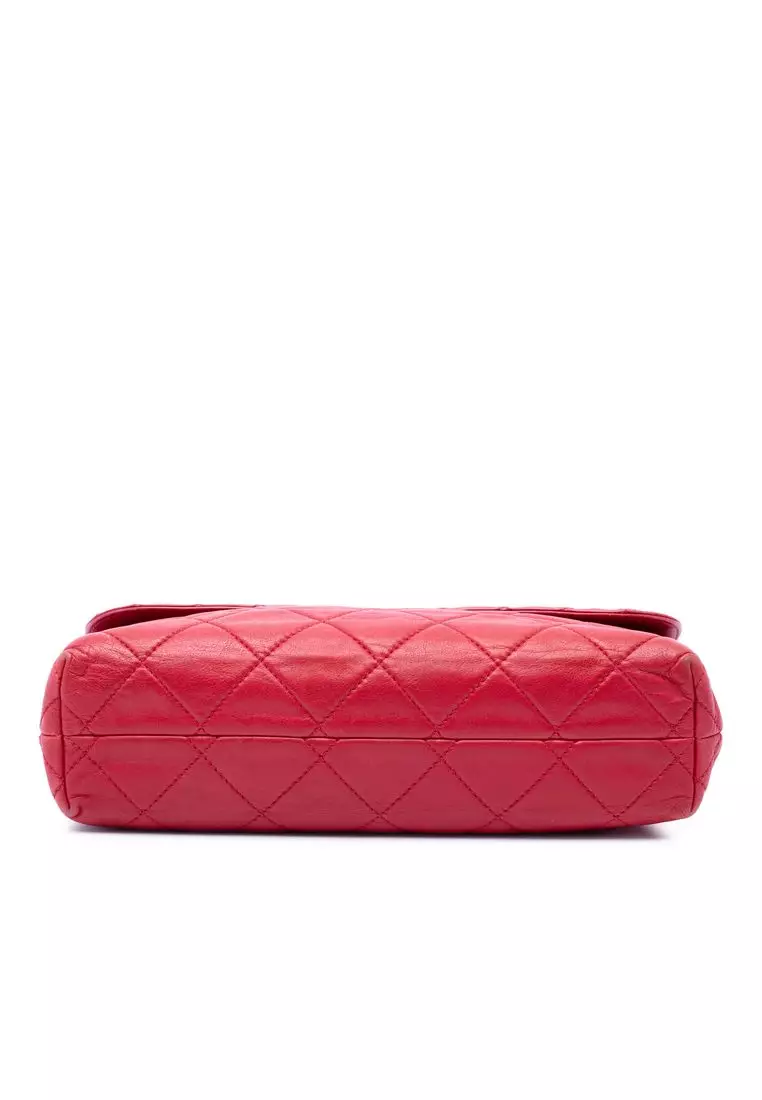 Pre-Loved Chanel Cc Quilted Calfskin In The Business Flap