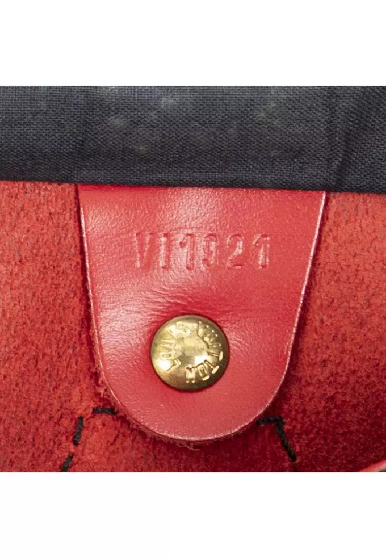 Louis vuitton top red stitching