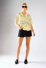 Yellow Geo Floral