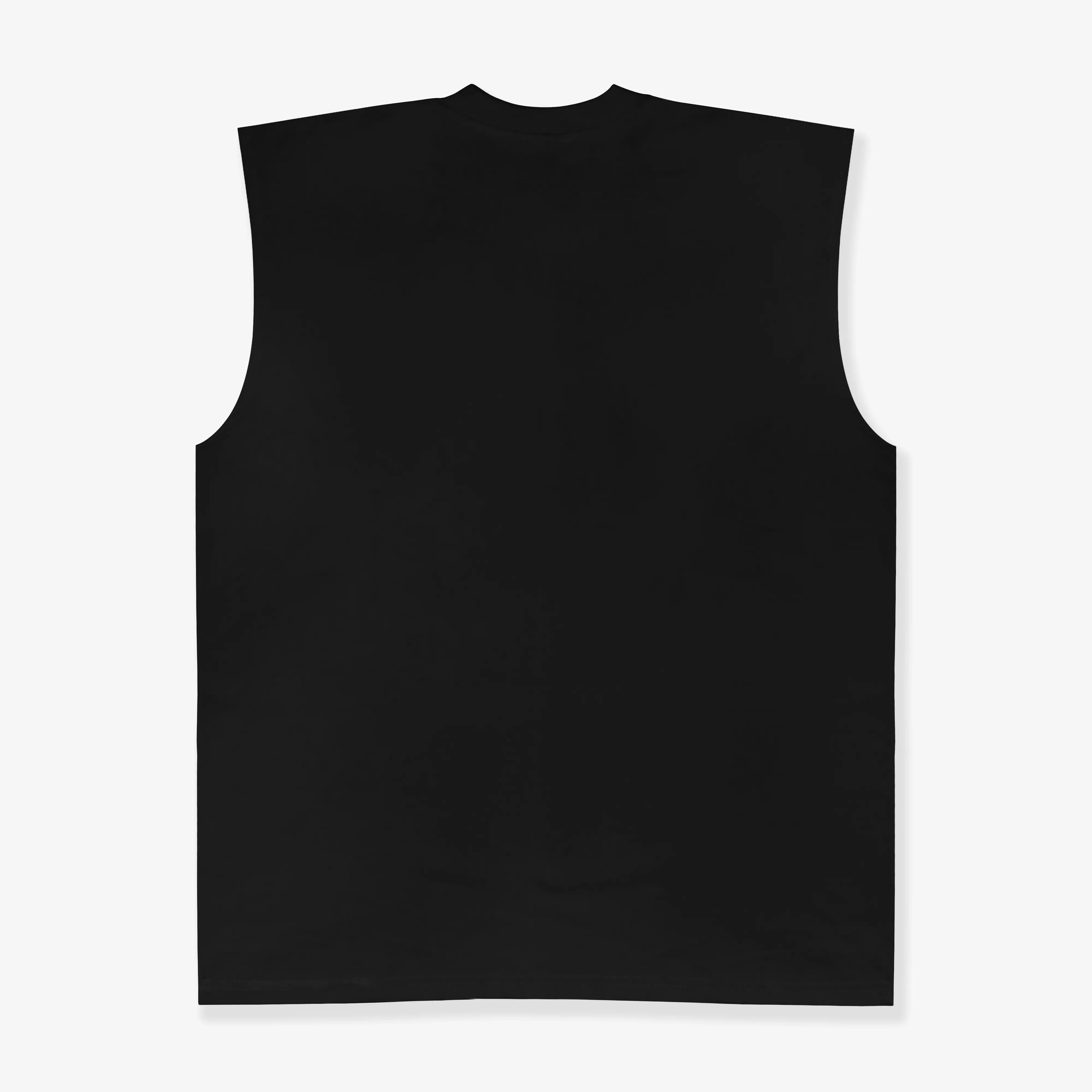 OOTDSUPPLY Oversize Sleeveless Coldness Black & White l Kaos Oversize Singlet011