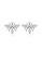 Rouse silver S925 Shiny Geometric Stud Earrings 295D8ACC9FFEA6GS_1