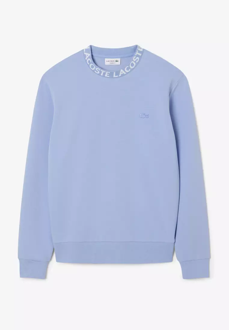 Jacquard Branded Jersey Sweatshirt