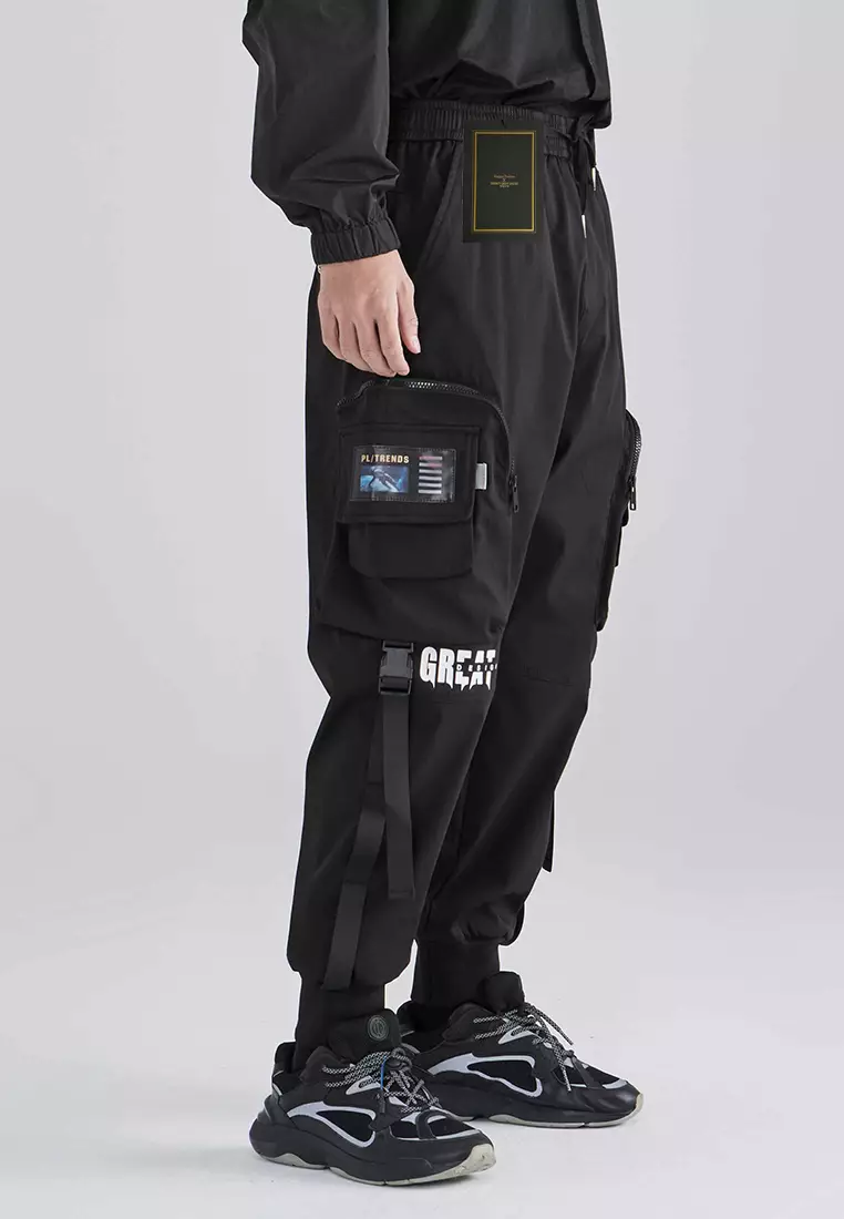 高街機能工裝長褲 TW6171