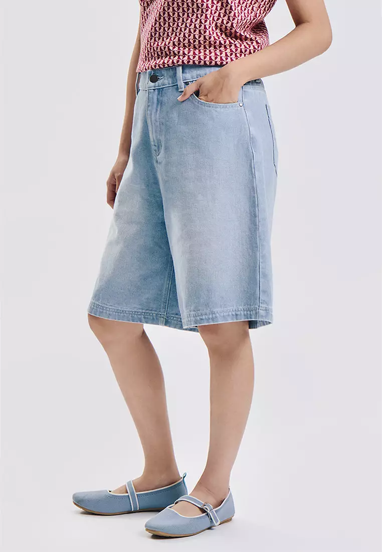 Bermuda Denim Shorts