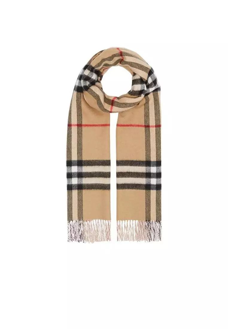 Men's wool hot sale burberry scarf