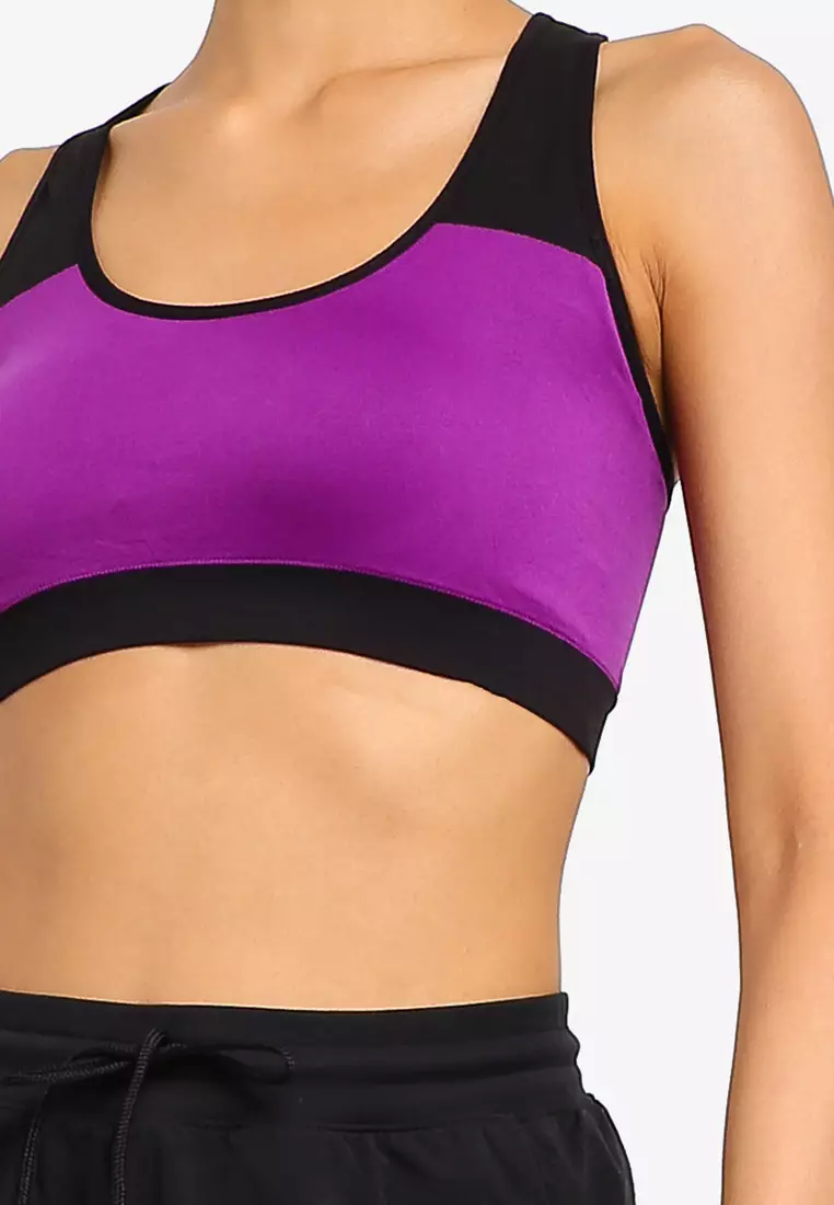 C9 By Champion Purple Sports Bra Size XL - 44% off